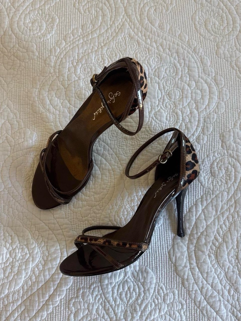 Y2K Cheetah Print Heels